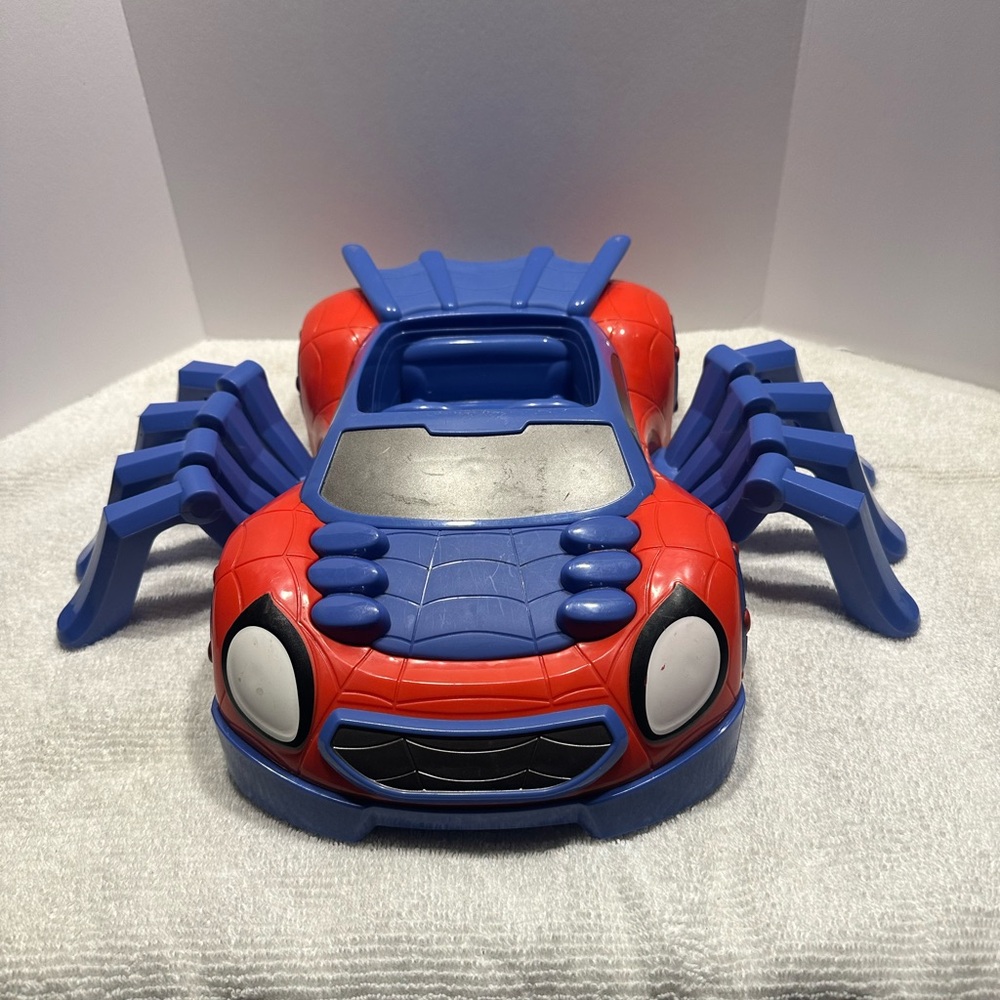 Marvel Spider-Man Red and Blue Toy Car
